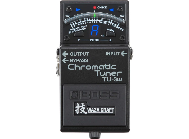 Boss TU-3W Chromatic Tuner Waza Craft 